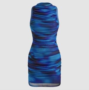 Blue Mini Dress